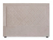 Testiera Letto Ahura Grigio Chiaro 160 in Legno