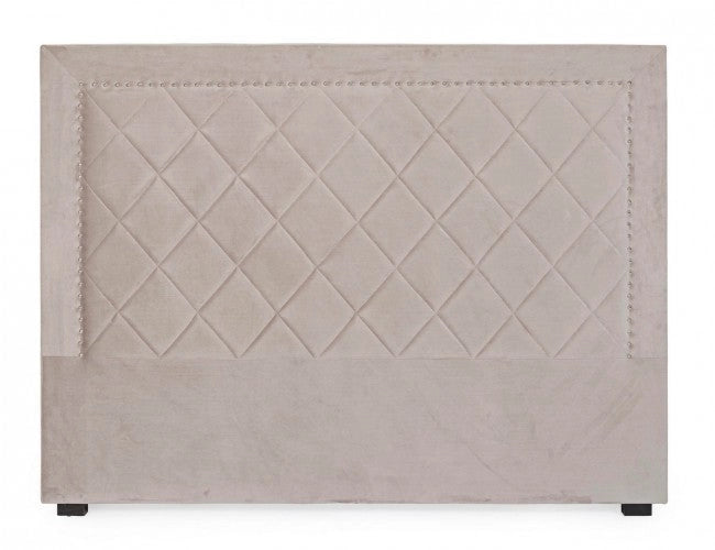 Testiera Letto Ahura Grigio Chiaro 160 in Legno