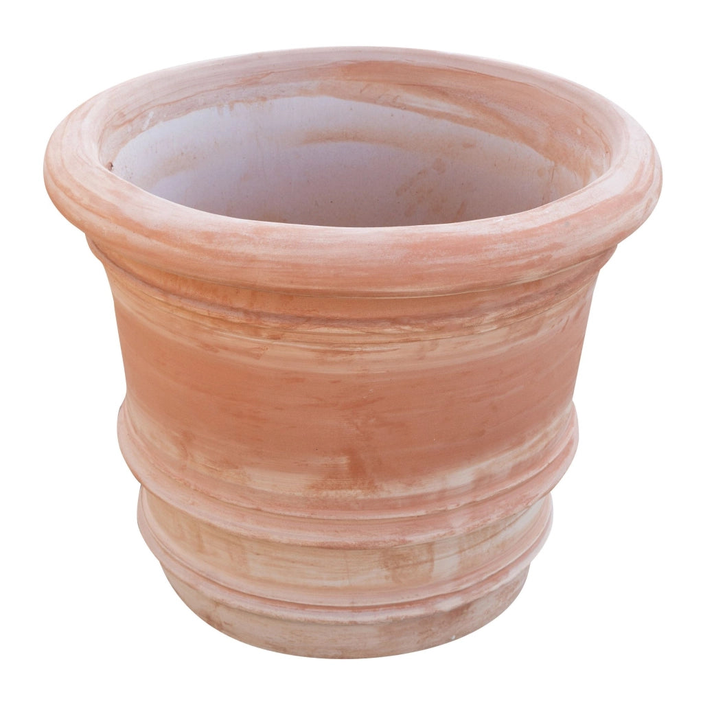 Biscottini Vaso in Terracotta 100% Made in Italy interamente Lavorata a Mano orcio conca