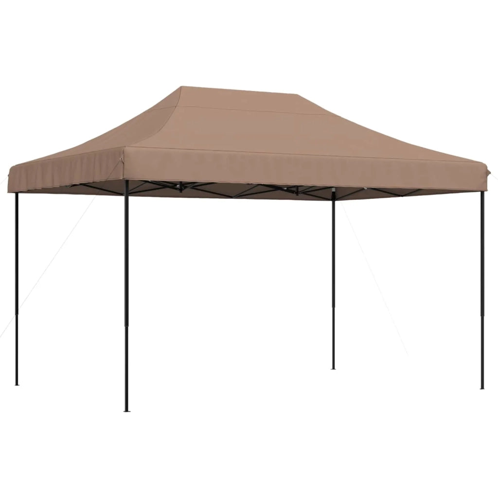 Tenda Party Marrone 279 x 410 x 315 cm Tessuto Oxford 42023581