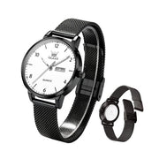Orologio da Donna in Acciaio Inossidabile con Cinturino Milanese - 8 mm Ultra Sottile e 3 ATM Resistenze Acquatiche