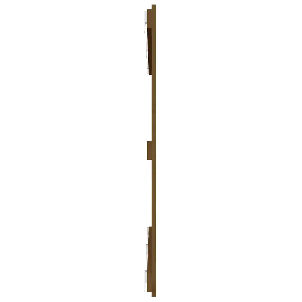 Testiera da Parete Ambra 147x3x90 cm in Legno Massello di Pino 824896