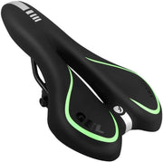 Sella per Bicicletta - Cuscino di Supporto in Gomma - Impermeabile - Adatto per Biciclette da Strada e da Montagna - Facile da Montare - Materiale di Alta Qualità - Lampada di Coda per Sicurezza - Sella per Bicicletta con Cuscino di Supporto
