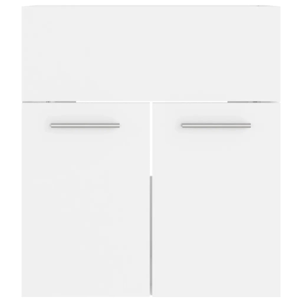Mobile Sottolavabo Bianco 41x38,5x46 cm in Multistrato 804638