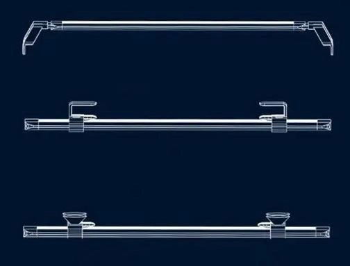 SunSun ADK-200 - plafoniera LED slim 5w ad alta efficienza per acquari da 19 a 25cm