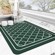 Mat di accensione per lavastoviglie con modello di luce per scarico super assorbente lavastoviglie con microfibra lavastoviglie rapida assorbimento acqua
