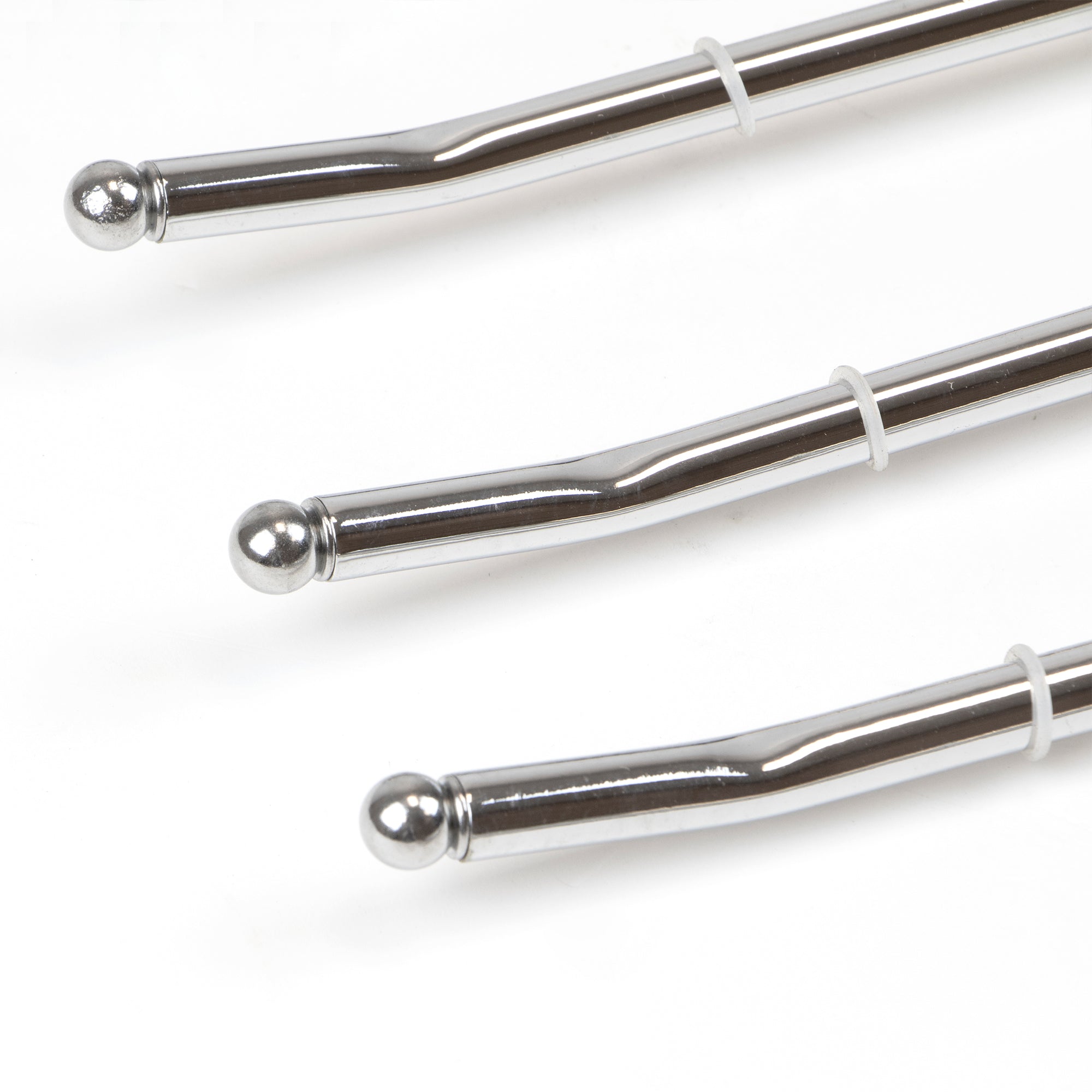 Porta Pantaloni Doppio Estraibile per Armadio 18 Posti in Acciaio Emuca Cromato