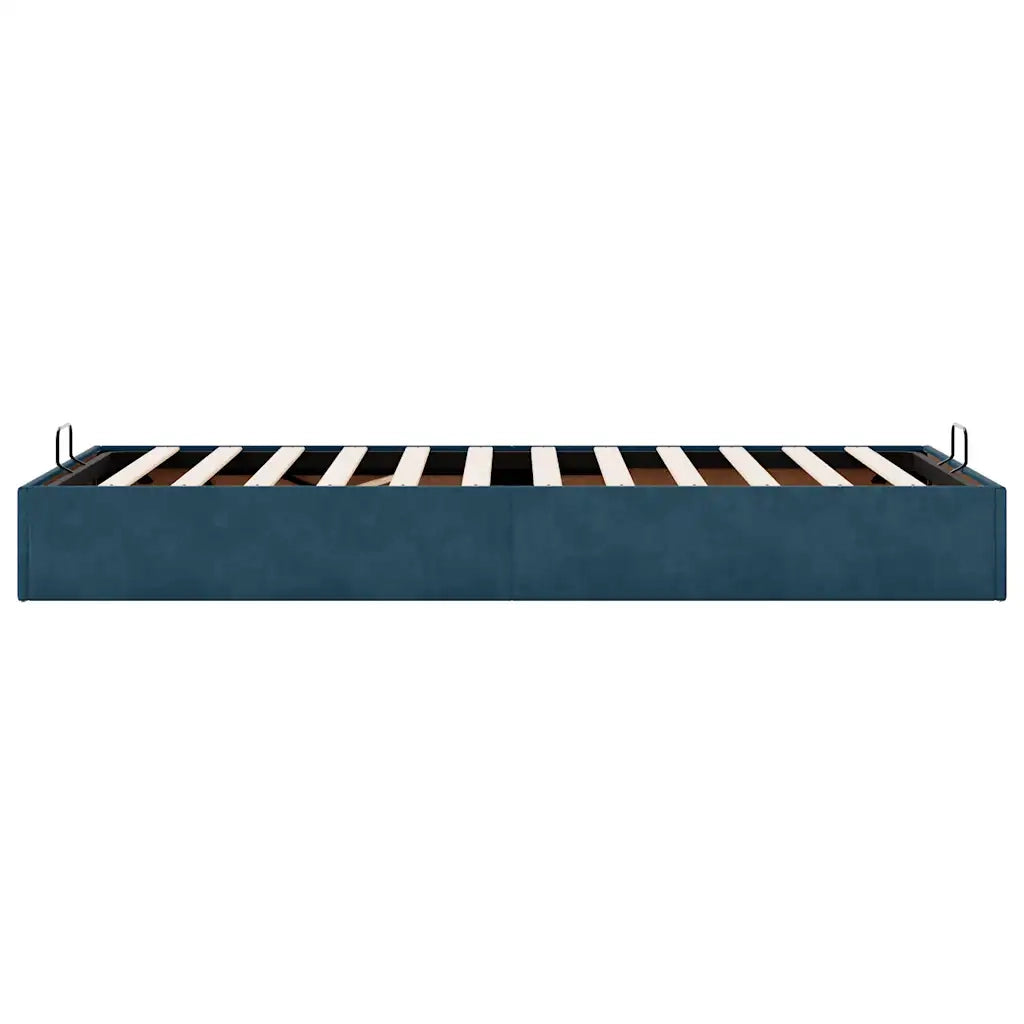 Struttura Letto Pouf Senza Materasso 80x200 cm Velluto 3310929