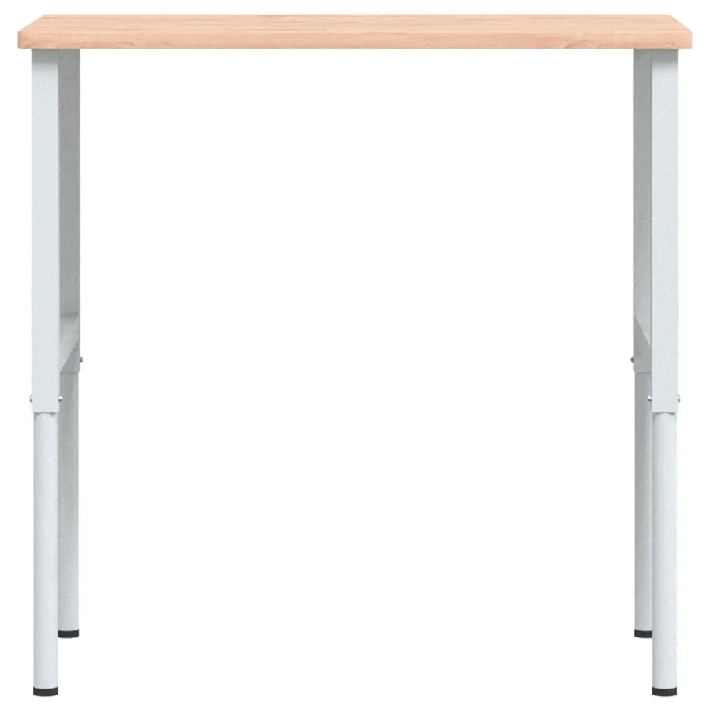 Banco da Lavoro 100x60x(71,5-98) cm Legno Faggio Rettangolare 3309704