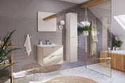 Mobile sottolavabo 60 cm 2 cassetti Dalia Cashmere 60 x 50 x 46 cm