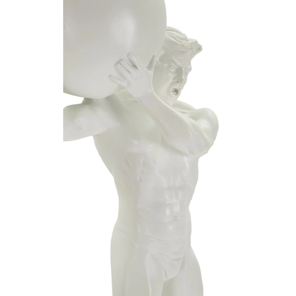 Scultura VKH370, Bianco, Poliresina, 18x12,5x50 cm