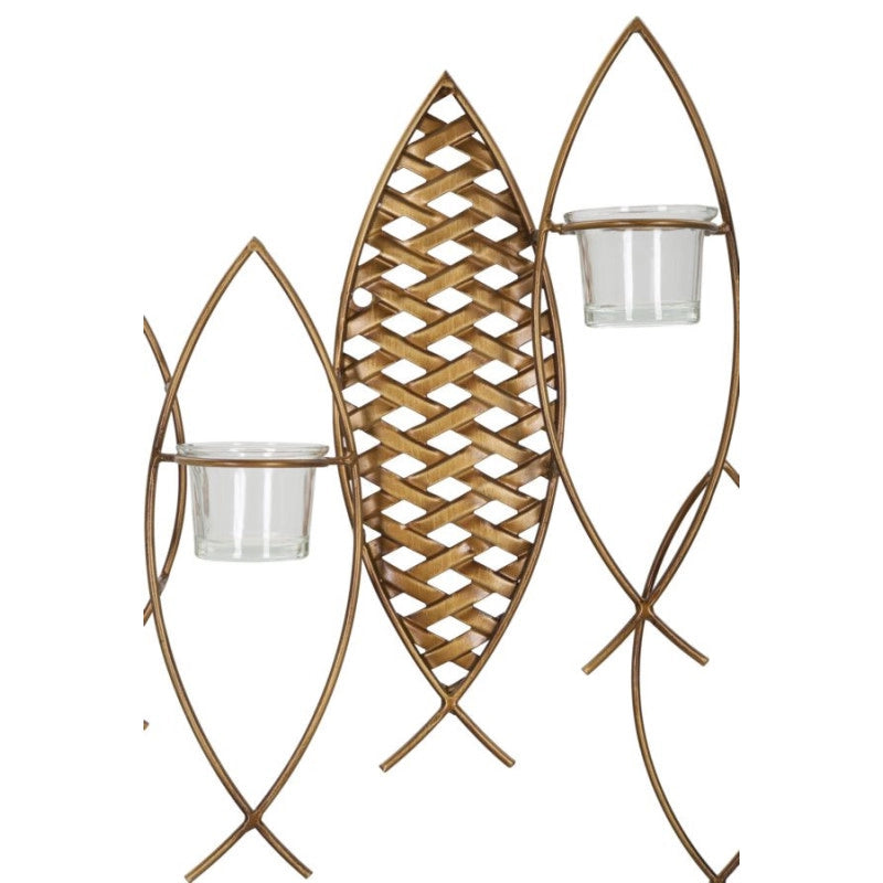 Porta Cand Da Muro Fish cm 66x9x40,5