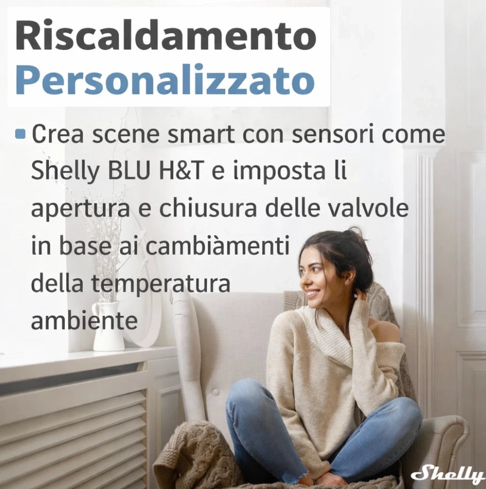 Shelly BLU TRV x3 + Shelly Blu Gateway Gen3