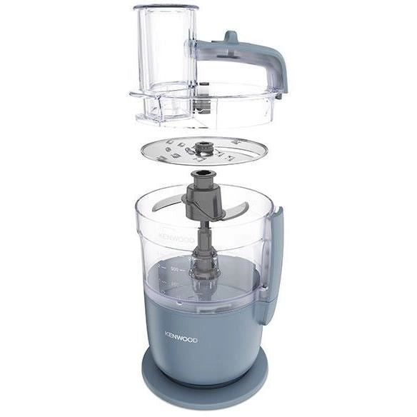 Robot multifunzione KENWOOD FDP22.000GY - 1 velocità + Pulse - 650W - vasca 1,3L + accessori