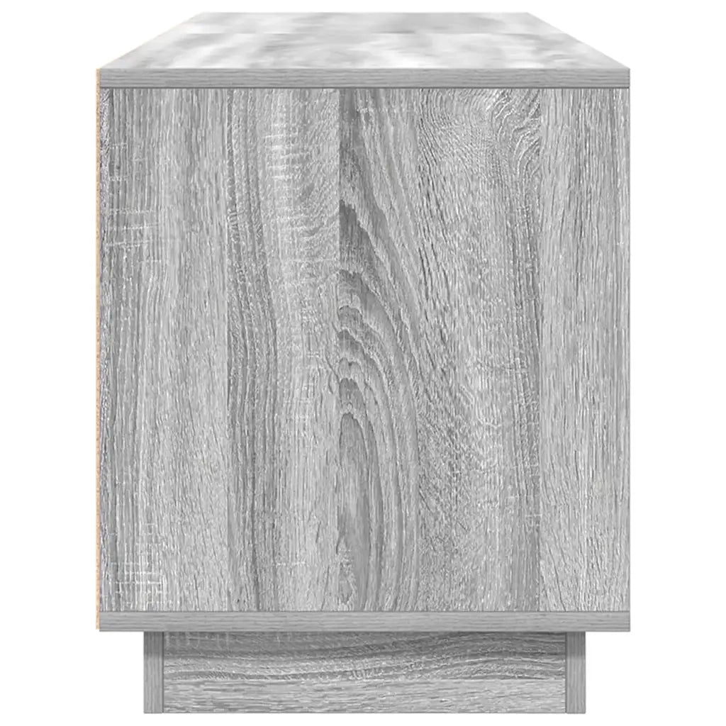 Mobile Porta TV con Luci LED Grigio Sonoma 160,5x41x50 cm 3328431