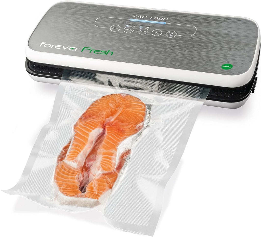 Macom forever fresh vac 1090 macchina sottovuoto, plastica, multicolore.