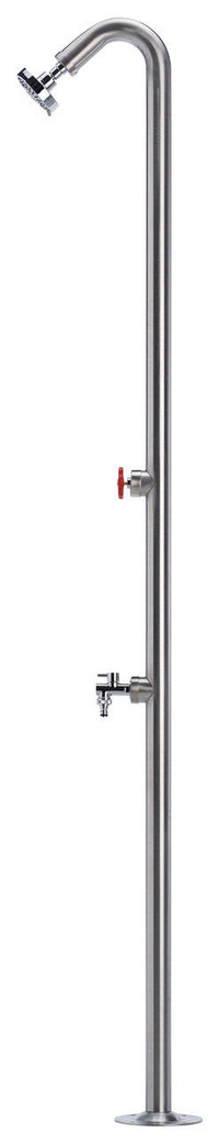 Doccia da Giardino con Rubinetto Belfer 42D1 Acciaio Inox