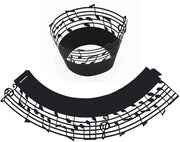 Decorazioni per Cupcake a forma di Note Musicali - 50x Coperture in Carta - Decorazione - Festa - Compleanno - Ambientalmente Piatto - Riciclabile - Coperture per Cupcake
