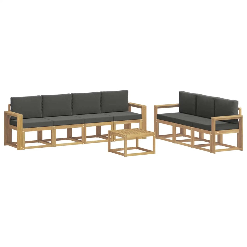 Set di divani da esterno 7 pz 3387356