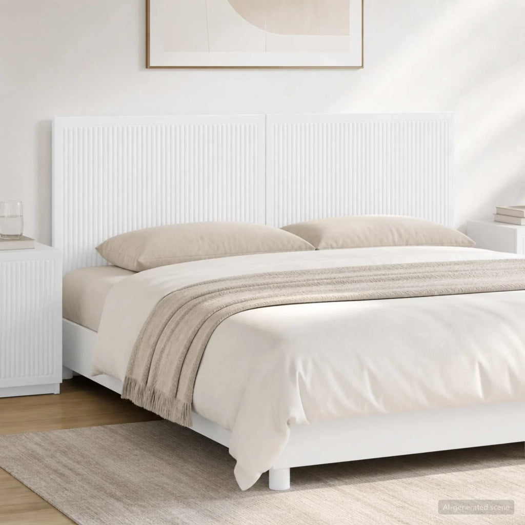 Testiera da Muro EDE Bianco Legno ingegnerizzato 896075