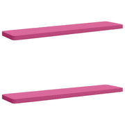 Cuscini per Panchina a 2 Pezzi VUGHT 2 pz 100% Poliestere Rosa 951507