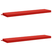 Cuscini per Panchina a 2 Pezzi SOEST 2 pz 100% Poliestere Rosso 950117