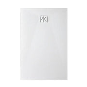 Piatto Doccia SFA Kinedo Pietraviva 120 x 80 cm in Resina Effetto Pietra Bianco Opaco