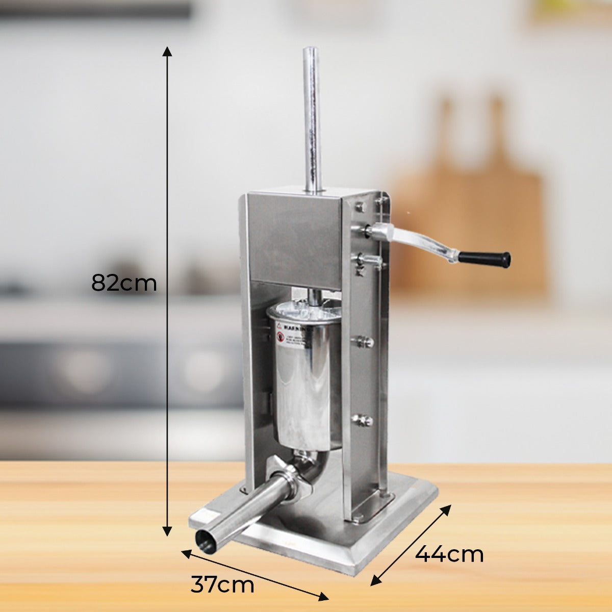 Kit Clippatrice Lega Salsicce & Insaccatrice Manuale Professionale 3L - 5L - 7L