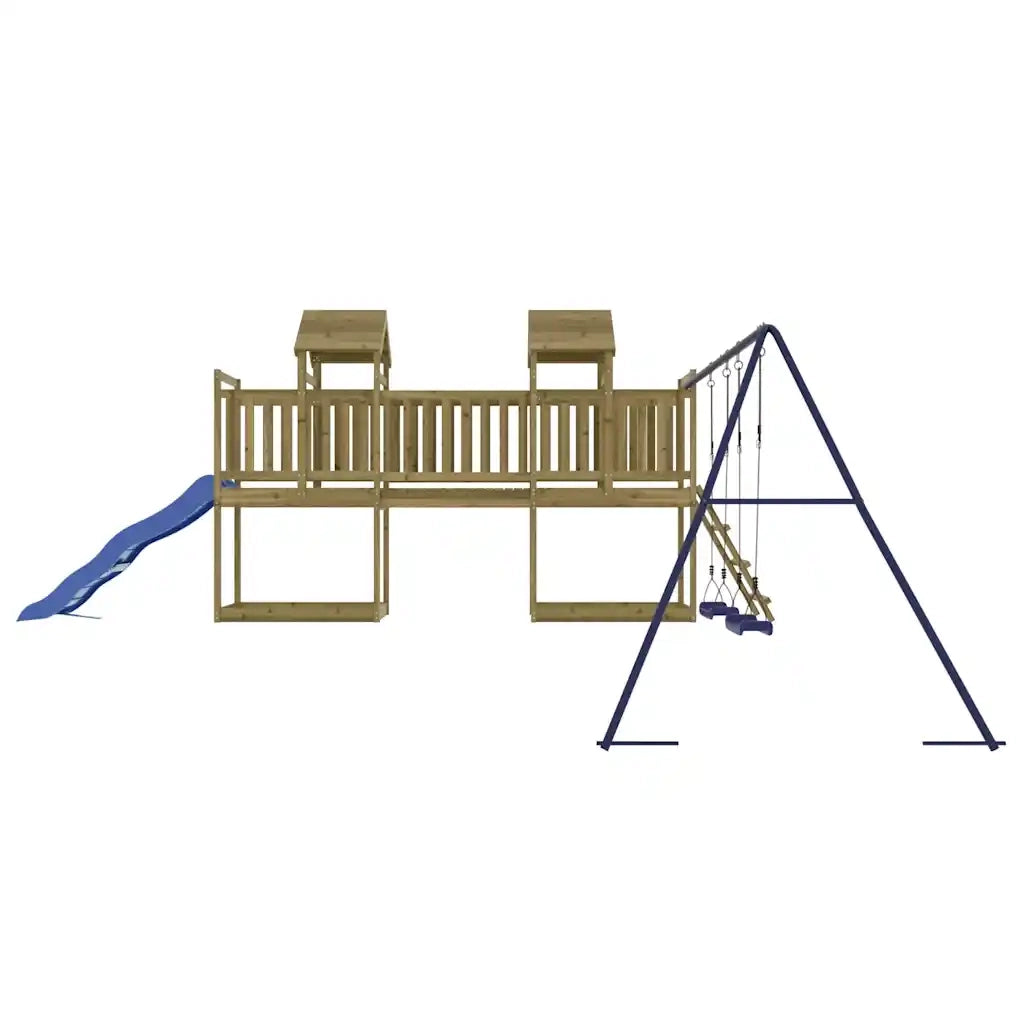 Set da Gioco da Esterno in Legno di Pino Impregnato 3155884