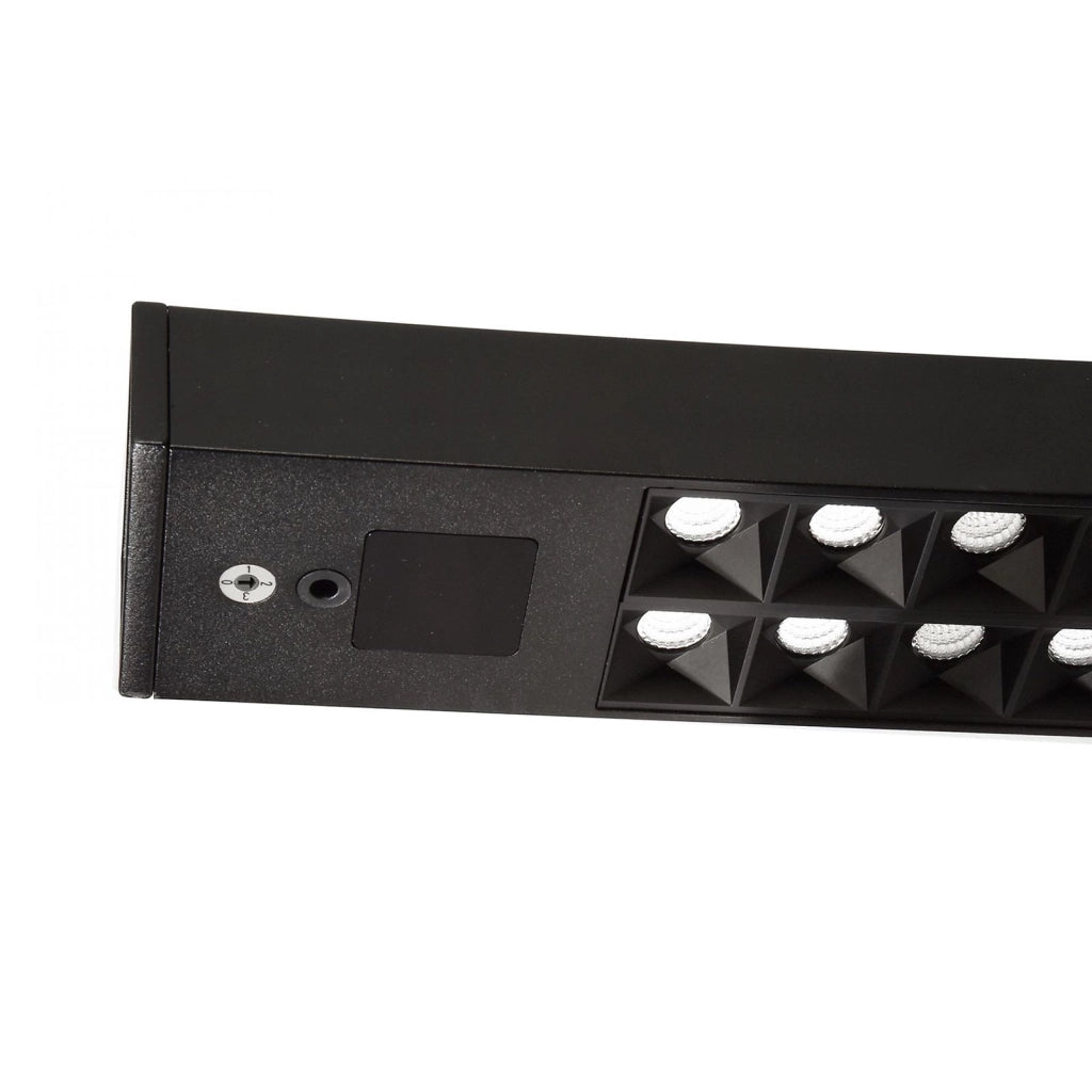 Piantana doppio LED 80W lampada dimmerabile pavimento luce indiretta sensore movimento touch ufficio 230V NERO
