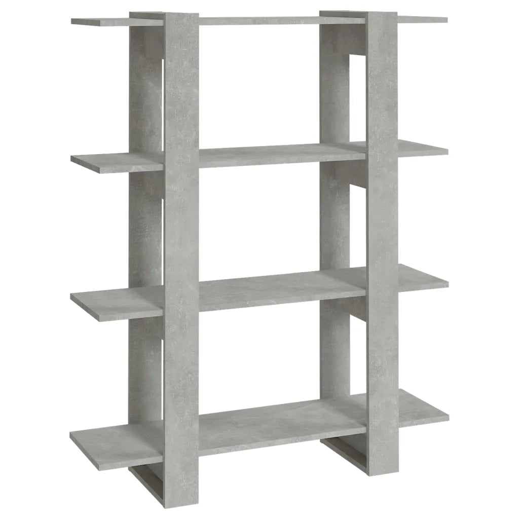 Libreria/Divisorio Grigio Cemento 100x30x123,5 cm 811542