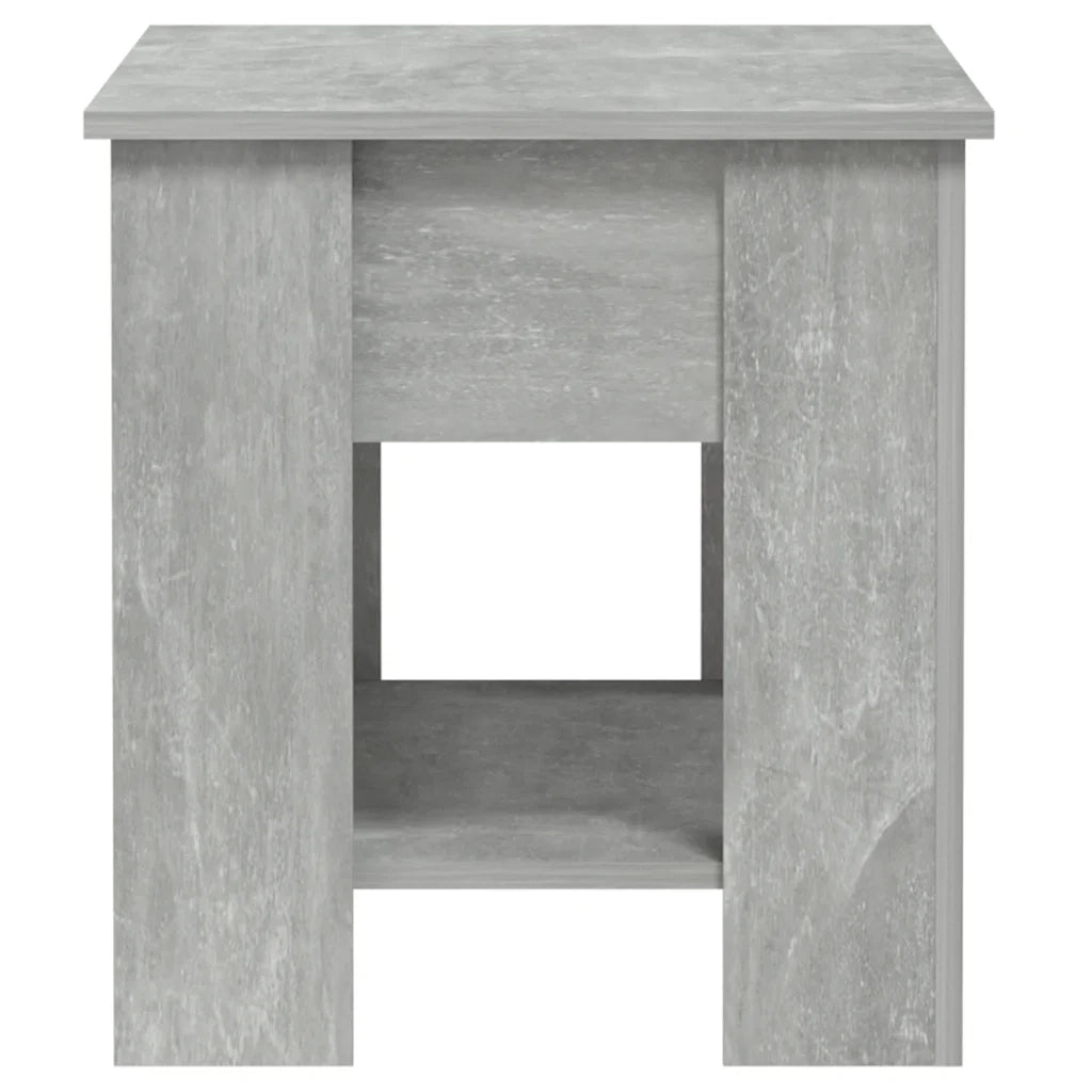 Tavolino Salotto Grigio Cemento 101x49x52 cm Legno Multistrato 809705