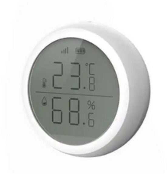 Termometro Digitale con Zigbee e Wi-Fi - Monitor di Temperatura e Umidità per Casa Intelligente