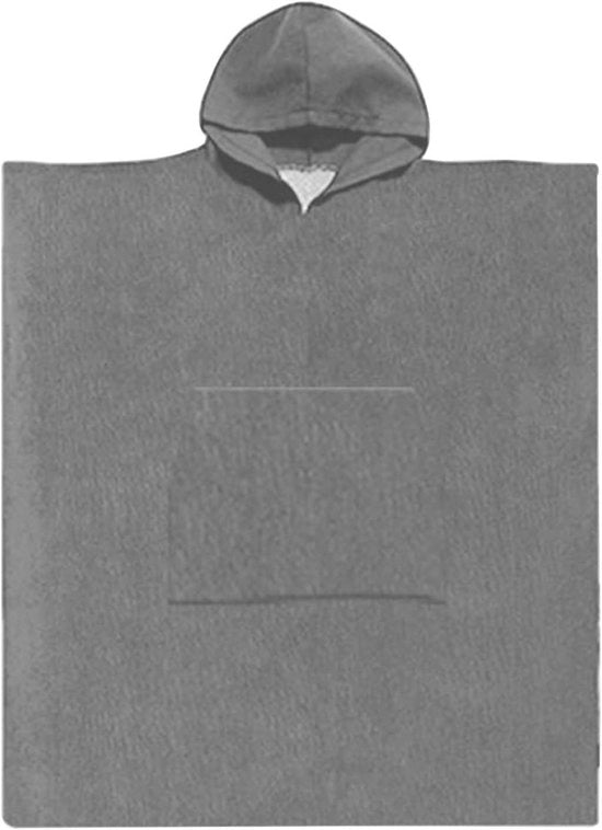 Badjas per Surf - Copertura per il Mare - 80 x 110 cm - Grigio Scuro