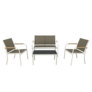 C SET SALOTTO MENTON 4 PEZZI BEIGE- 1,0 pz