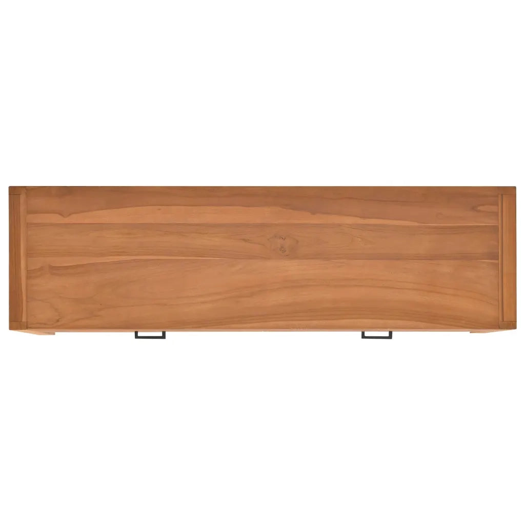 Mobile TV 140x40x45 cm in Legno di Teak 325273