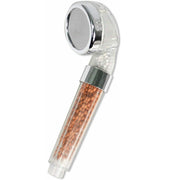 Trade Shop - Soffione Doccia 59174 Sassi Purificanti Anticalcare Filtro Depuratore Getto Forte -