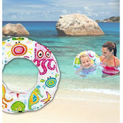 Trade Shop - Salvagente Ciambella Gonfiabile Galleggiante Mare Piscina Spiaggia Bambini 51cm -