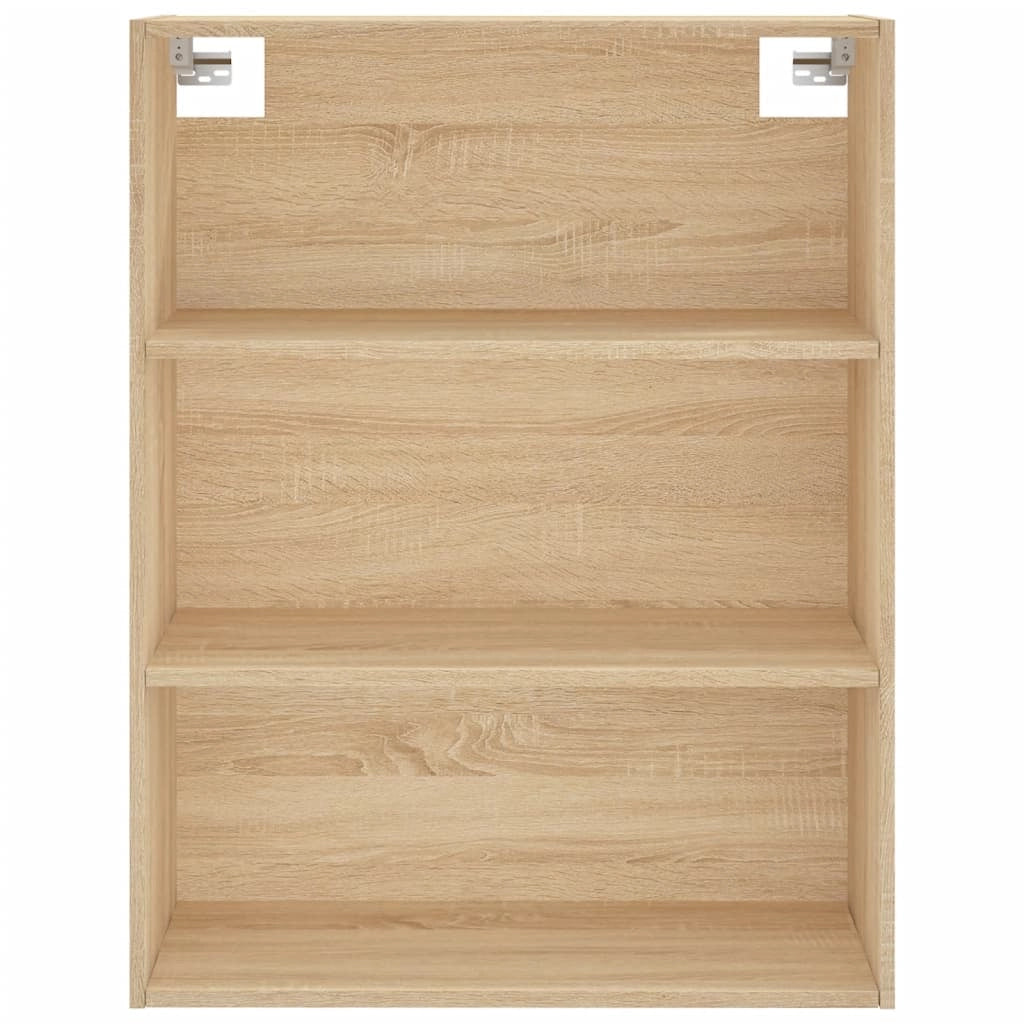 Buffet credenza cassettiera armadio mobile contenitore organizer cucina soggiorno salotto rovere Sonoma alto 69,5 x 34 x 180 cm legno ingegnerizzato marrone 02_0034142