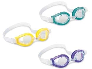OCCHIALI PISCINA PLAY 38 ANNI  peso kg.0,07 (55602)    INTEX