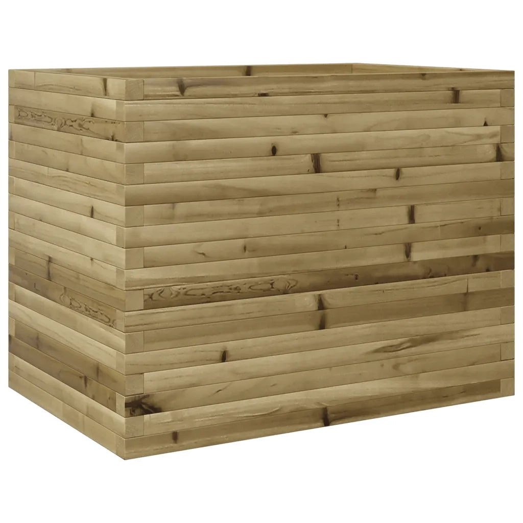Fioriera | Cassetta per fiori | Vaso da Giardino 90x60x68,5 cm in Legno di Pino Impregnato