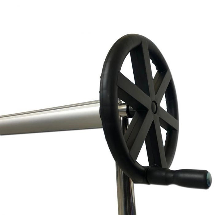 Rullo Avvolgitore Overtube Per Piscine Fuori Terra Fino A 6,50 M Di Larghezza, Tubo 100 Mm