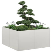 Fioriera 80x80x40 cm in Acciaio Corten 860742