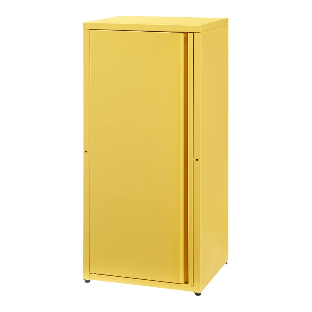 Mobiletto portaoggetti/scaffale 88 x 40 x 35 cm acciaio giallo 03_0008905