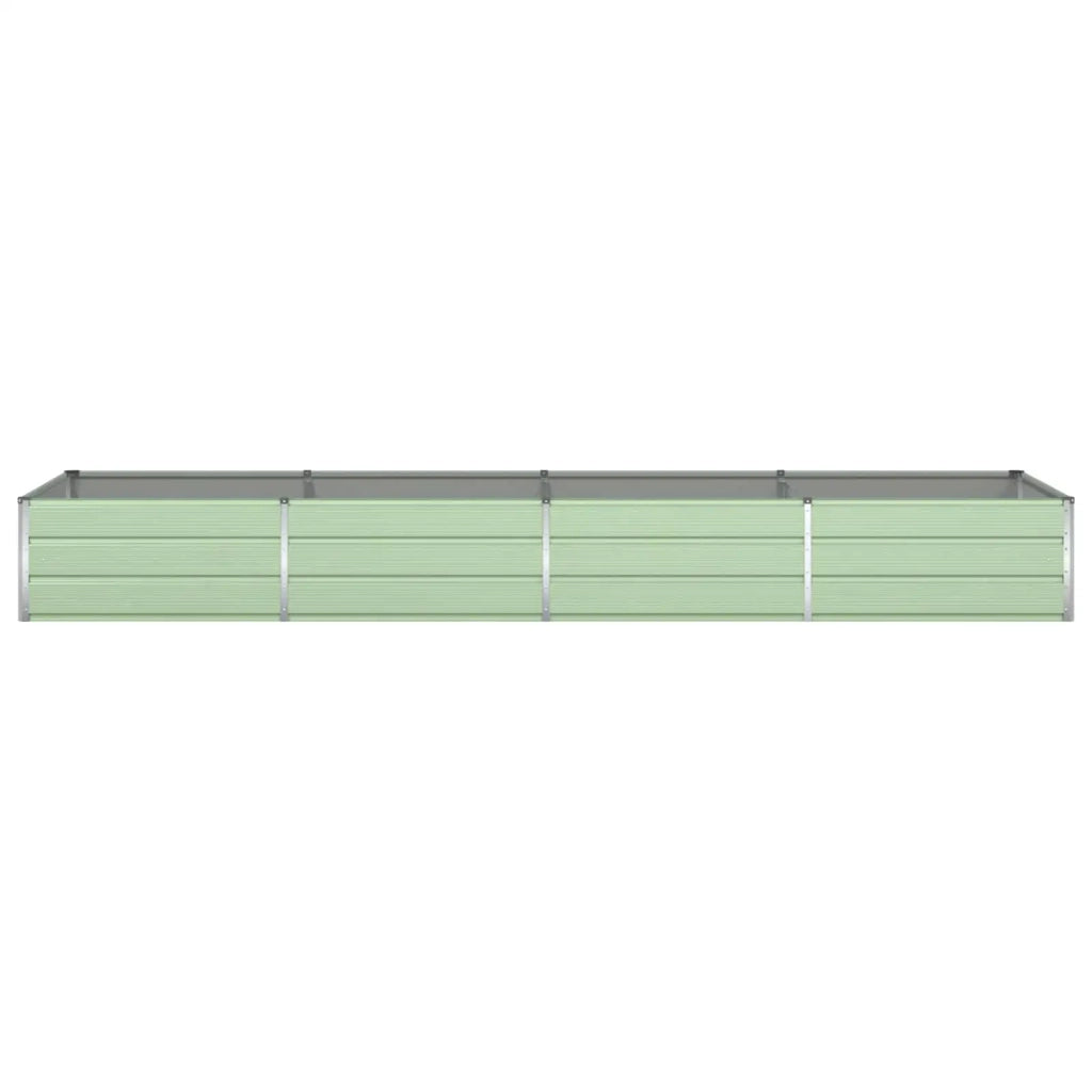 Fioriera Verde Pastello 385 x 100 x 45 cm Acciaio zincato 42018275