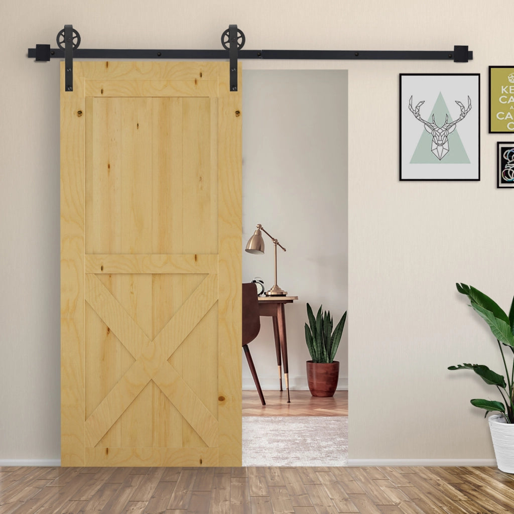 Kit Ante Scorrevoli ¨C zephmum ¨C 200 cm Legno Nero