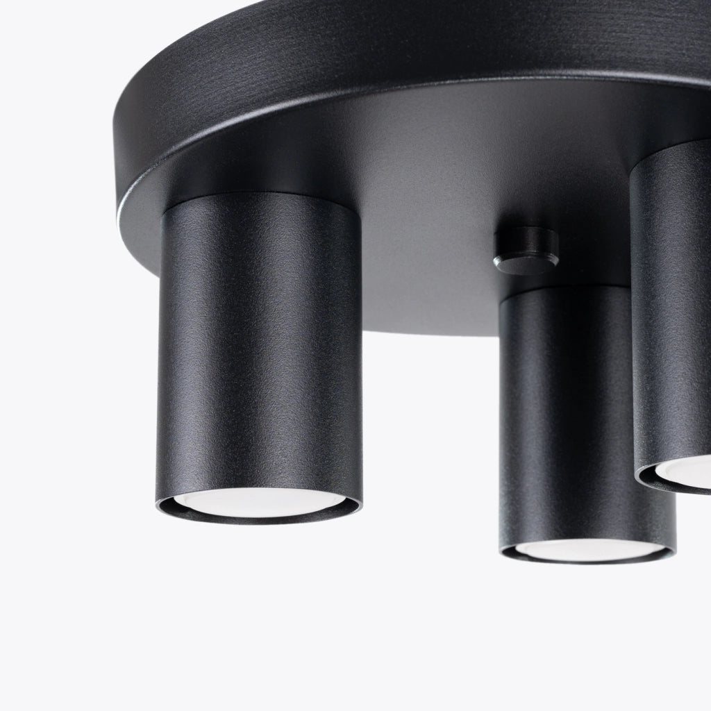 Lampada a soffitto LAGOS 3P nero
