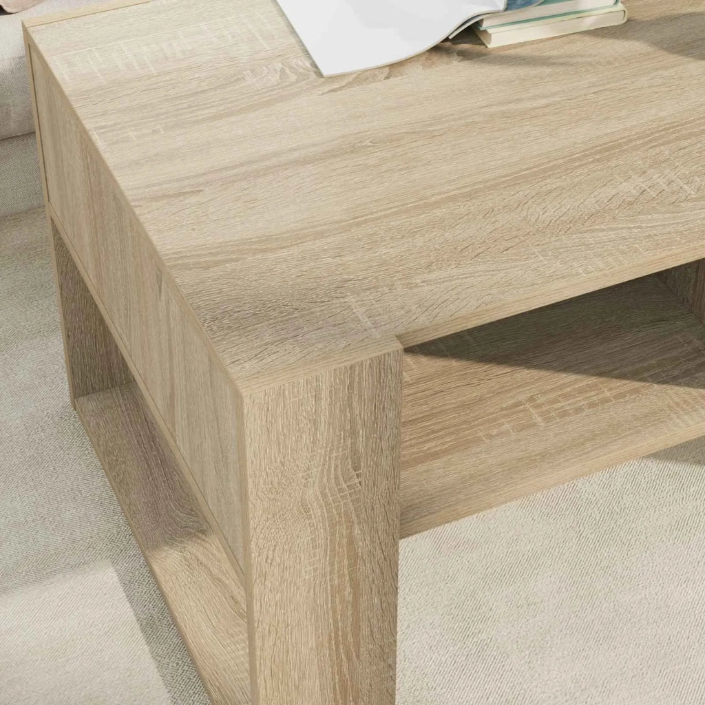 Tavolino da salotto Rovere Sonoma 92 x 53 x 45 cm