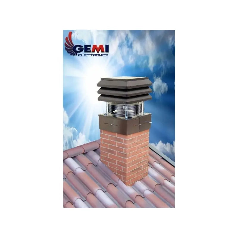 Aspiratore per camino Professionale Tirafumo Tiracamino Aspirafumo Elettrico Fumaiolo Barbecue Stufe Gemi Elettronica