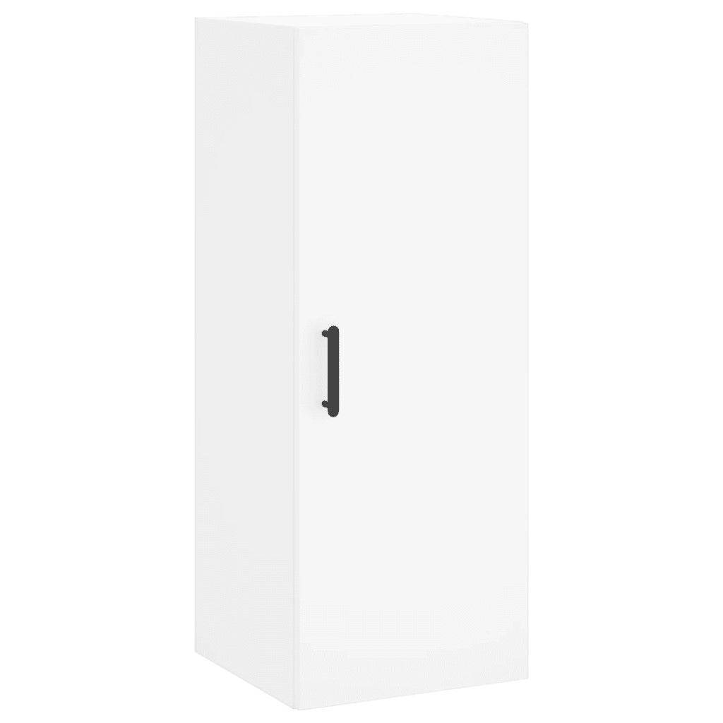 Credenza Bianca 34,5x34x180 cm in Legno Multistrato 3198921